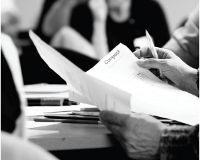 image of person reading