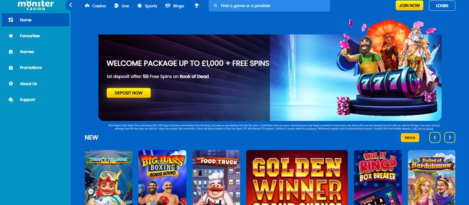 Monster casino